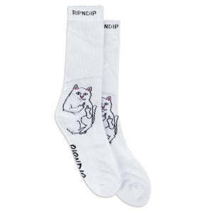 RIPNDIP LORD NERMAL SOCKS WHITE