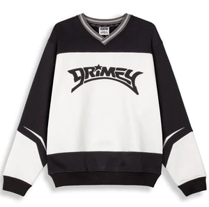 GRIMEY INFAMOUS DEEPER V NECK BLACK