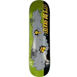 Quit Skateboarding Smoking Square 8.25