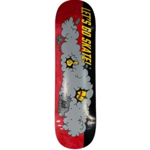 Quit Skateboarding Smoking Square 8.38